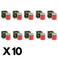 10 Pack Hiflo Oil Filter for Kawasaki KLX125 2003-2006