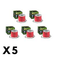 5 Pack Hiflo Oil Filter for Suzuki GS1000/GS1000E 1978-1980