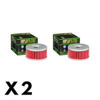 2 Pack Hiflo Oil Filter for Suzuki DR-Z250 2001-2020