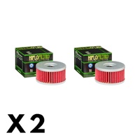 2 Pack Hiflo Oil Filter for Suzuki DR250F AG 1984