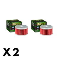 2 Pack Hiflo Oil Filter for Suzuki DR650RS 1990-1991