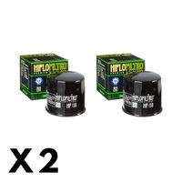 2 Pack Hiflo Oil Filter for Arctic Cat 400 ATV 1998-1999