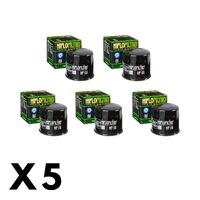 5 Pack Hiflo Oil Filter for Aprilia RSV4 RR 2015-2020