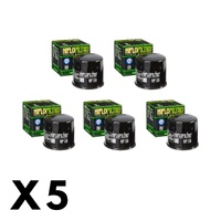 5 Pack Hiflo Oil Filter for Aprilia TUONO 660 2021-2023