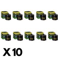 10 Pack Hiflo Oil Filter for Kymco MXU 400 2009-2011 (W/Nut)