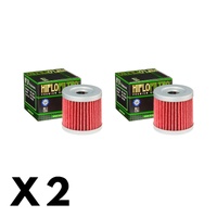 2 Pack Hiflo Oil Filter for Kawasaki KLX400R 2003-2005