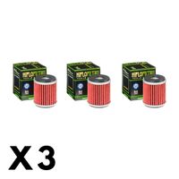 3 Pack Hiflo Oil Filter for Yamaha YZ450F 50th Annvy 2024