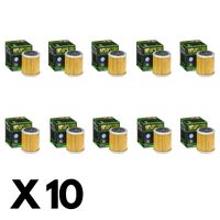 10 Pack Hiflo Oil Filter for Yamaha Moto4 350 2x4 YFM350ER 1989-1995