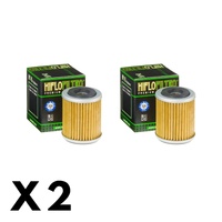 2 Pack Hiflo Oil Filter for Yamaha YZ250F 2001-2002