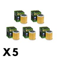 5 Pack Hiflo Oil Filter for Yamaha Big Bear 400 4x4 YFM400FWB 1999
