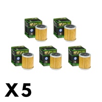 5 Pack Hiflo Oil Filter for Yamaha YZ250F 2001-2002