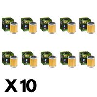10 Pack Hiflo Oil Filter for Yamaha YTM200 1984-1985