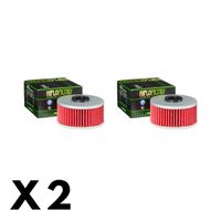 2 Pack Hiflo Oil Filter for Yamaha XS360 1977