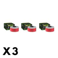 3 Pack Hiflo Oil Filter for Yamaha XJ550R 1981-1983