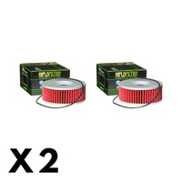 2 Pack Hilfo Filtro Oil Filter HF146