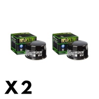 2 Pack Hilfo Filtro Oil Filter HF147