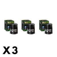 3 Pack Hiflo Oil Filter for Yamaha FJR1300AP POLICE 2008
