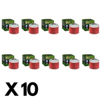 10 Pack Hiflo Oil Filter for Bimota 650 Supermono Biposto 1996-1997