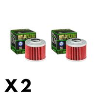 2 Pack Hiflo Oil Filter for BMW F 650 CS Scarver 2002-2006
