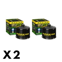 2 Pack Hiflo Oil Filter for BMW F 650 GS 800 Twin 2008-2012 (W/Nut)