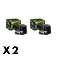 2 Pack Hilfo Filtro Oil Filter HF165