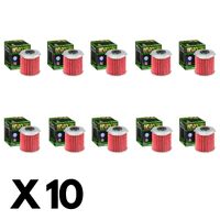 10 Pack Hiflo Oil Filter for Daelim VS125 Cruiser 2001-2003