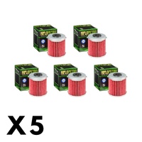 5 Pack Hiflo Oil Filter for Daelim VS125 Cruiser 2001-2003