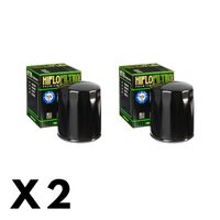 2 Pack Hiflo Oil Filter for Harley 1200 Sportster Custom 1999-2000