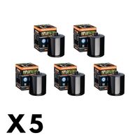 5 Pack Hiflo Oil Filter for Harley 1340 FXRS-C Low Rider Convertible 1989-1993 (W/Nut)