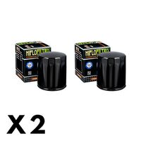 2 Pack Hiflo Oil Filter for Harley 1584 Road King Custom 96/FLHRS 2007