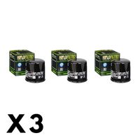 3 Pack Hilfo Filtro Oil Filter HF175