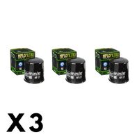 3 Pack Hiflo Oil Filter for Buell XB12R Firebolt 2004-2010
