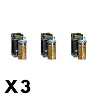 3 Pack Hiflo Oil Filter for Harley 1200 FX Kick start 1971-1972