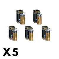 5 Pack Hiflo Oil Filter for Harley 1200 FX Kick start 1971-1972