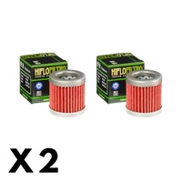 2 Pack Hilfo Filtro Oil Filter HF181