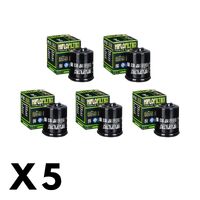 5 Pack Hiflo Oil Filter for Piaggio Medley 150 2016-2021