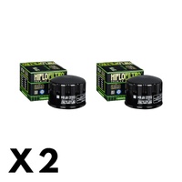 2 Pack Hiflo Oil Filter for Gilera 500 Fuoco 2008-2010