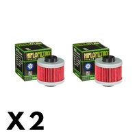2 Pack Hiflo Oil Filter for Aprilia 150 Leonardo 2002-2004