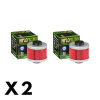 2 Pack Hiflo Oil Filter for Peugeot 125 Jet Force 2003-2006