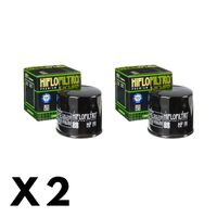 2 Pack Hiflo Oil Filter for Triumph 885 Speed Triple T509 1997-1999