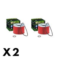 2 Pack Hiflo Oil Filter for Triumph 900 Trophy 1999-2001