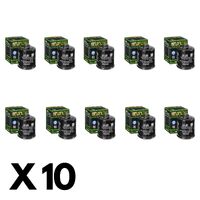 10 Pack Hilfo Filtro Oil Filter HF197