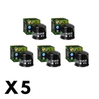 5 Pack Hiflo Oil Filter for Honda VF400F 1983-1985