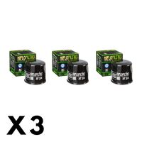 3 Pack Hiflo Oil Filter for Triumph 660 Street Triple LAMS 2014-2018