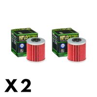 2 Pack Hiflo Oil Filter for Kawasaki KX250X/KX252D 2021