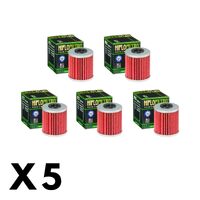 5 Pack Hiflo Oil Filter for Kawasaki KX450X/KX450K 2021-2023