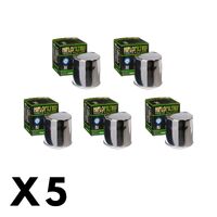 5 Pack Hiflo Chrome Oil Filter for Honda CB400 Super Four 2013