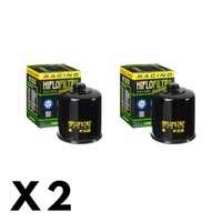 2 Pack Hiflo Oil Filter for Kawasaki Vulcan S ABS/EN650B 2019 (W/Nut)