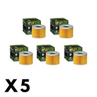 5 Pack Hiflo Oil Filter for Suzuki GSX250S Katana 1989-1992