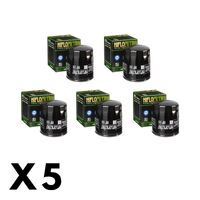 5 Pack Hiflo Oil Filter for Moto Guzzi V11 Le Mans 2001-2006